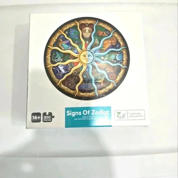 New SIGNS OF ZODIAC Horoscope Jigsaw Puzzle  - 500 Pieces - Picture 1 of 2